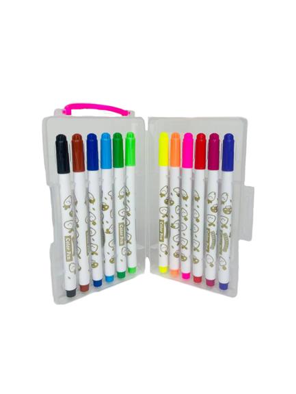 ماژیک ۱۲ رنگ کوچک کودکانه