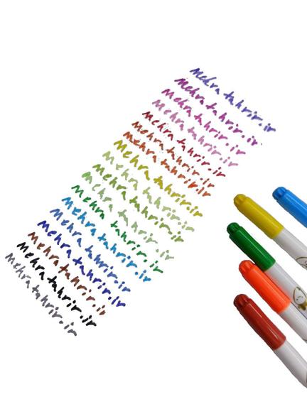 ماژیک ۱۸ رنگ کوچک کودکانه